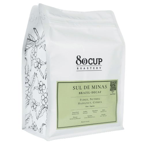 Brazil Decaf Sul de Minas 80 Cup Specialty Coffee