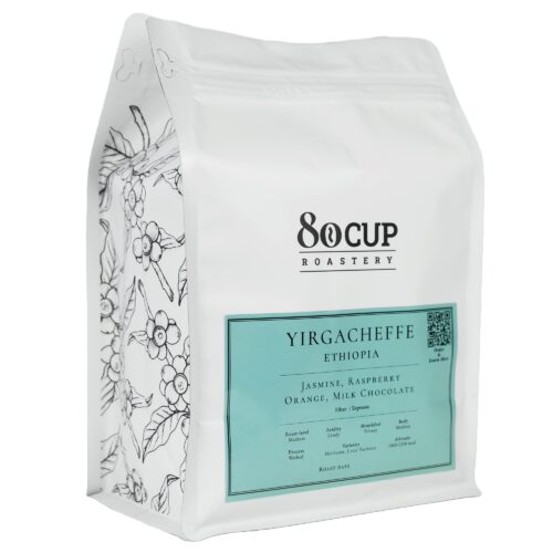 Bag Ethiopia Yirgacheffe 80 Cup Specialty Coffee-min