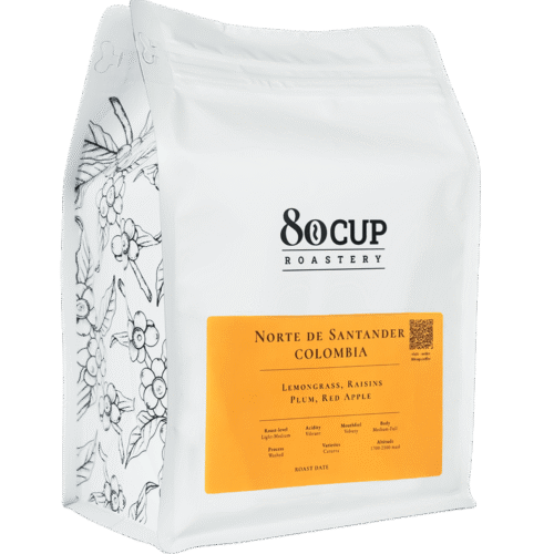 Colombia Norte de Santander Specialty Coffee Beans 80 Cup Roastery Light Medium Roast Fresh-min