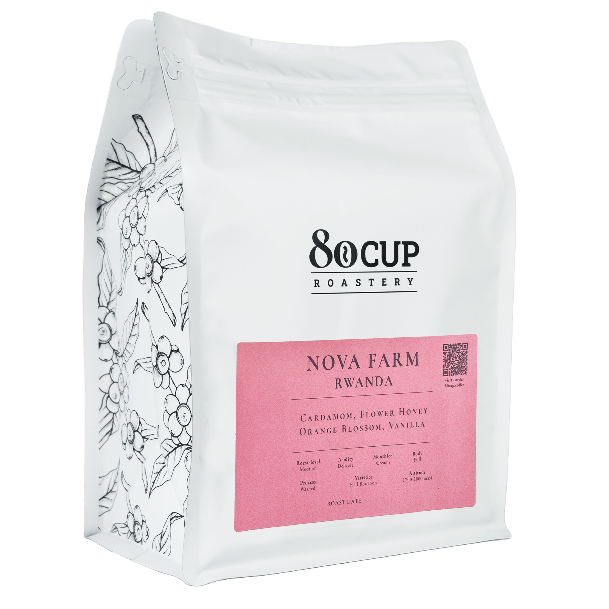 Rwanda - Nova Farm -Fresh 80 Cup Roastery Specialty coffee beans -min